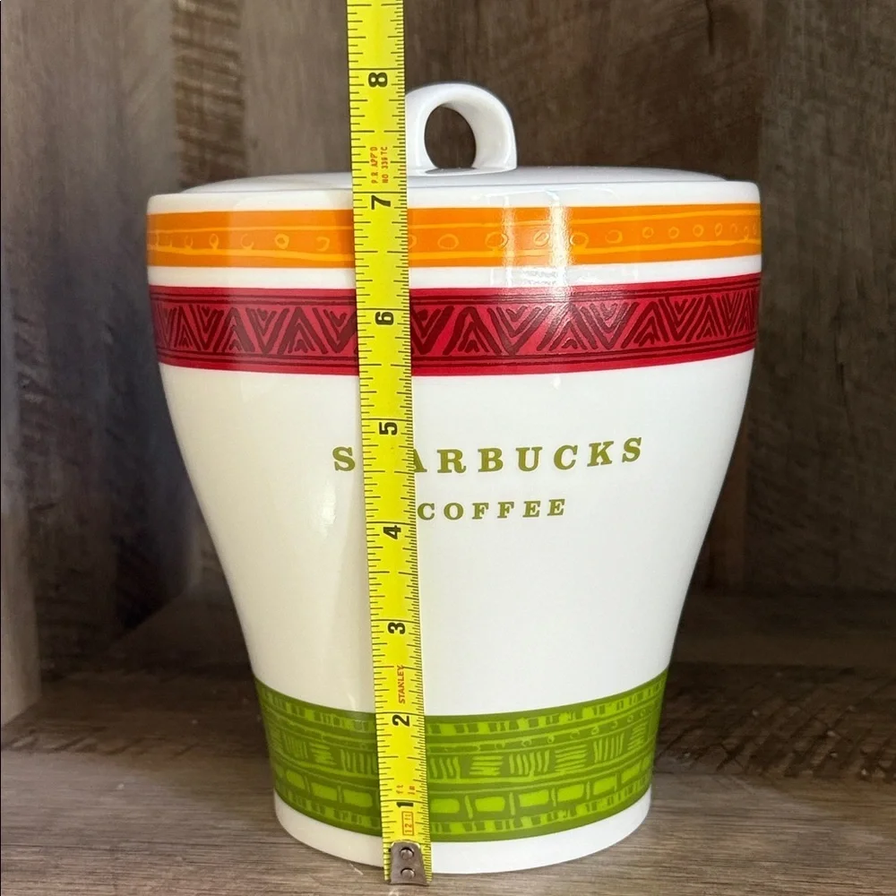 Vintage Starbucks Coffee Canister Cookie Jar Container 2005